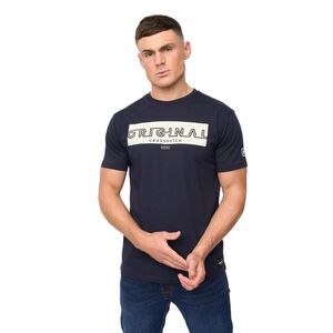 Crosshatch Mens Kratmoss T-Shirt / Navy